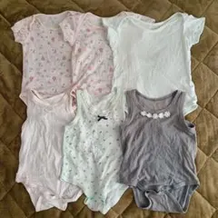 ベビー肌着 6枚セット 70〜80cm 半袖　タンクトップ