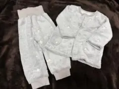 フリース星柄パジャマセット 90cm