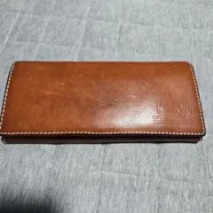 ORICE ブラウンレザー長財布