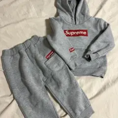 グレー トレーナー・パンツセット スウェット　supreme 90cm