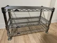 Luminous 3段ミニスチールラック アジャスター脚