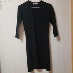 ALBA ROSA アルバローザ黒 ニットワンピース