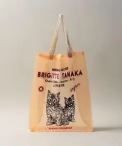 BRIGITTE TANAKA ブリジットタナカ オーガンジーバッグエッフェル塔