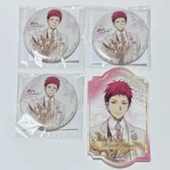 黒子のバスケ 赤司征十郎 ナンジャタウン ミニゲーム 缶バッジ ステッカー