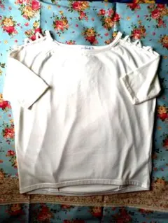 AZUL BY MOUSSY 　半袖Tシャツ 　カットソー　ホワイト Mサイズ