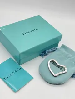 ティファニー TIFFANY オープンハート キーリングキーホルダー