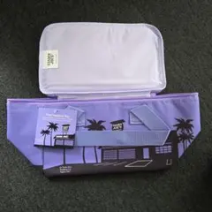 Trader Joe's ミニ保冷バッグ 紫