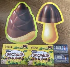 きのこの山　たけのこの里 イベント　きのたけどっち派AI うちわ　カード