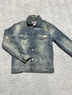 Levi's デニムジャケット ダメージ　ボロ　70506 Levi's デニムジャケット ダメージ ボロ 70506 - メルカリ