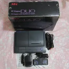 ジャンク PCエンジン DUO 本体 コントローラー 電源アダプター　取説付き