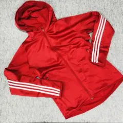 アディダス adidas パーカー レッド