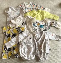 新生児　ロンパース　ムーミン　ベビー服　コープファーストチャイルド　まとめ売り