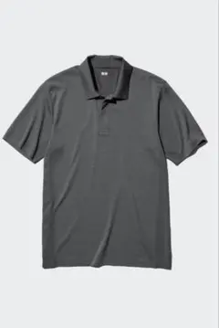 UNIQLO ドライEXポロシャツ 07 GRAY ユニクロ