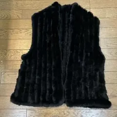 黒いファーベスト Z-30