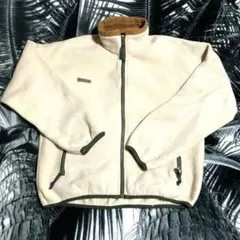 90s USA製 ビンテージ Colombia コロンビア フリース 米国製