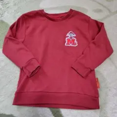 パウパトロール トレーナー 赤茶　120 マーシャル