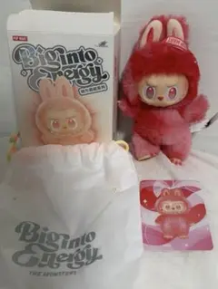 Big into Energy ラブブ LABUBU LOVE 赤