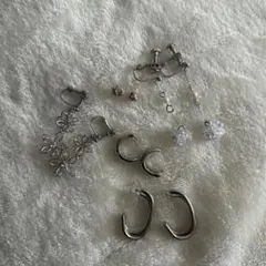 シルバー イヤリングまとめ売りセット