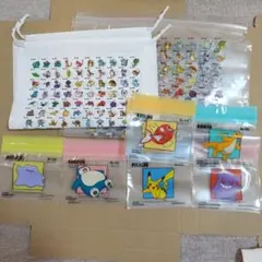 ポケモン ジップバッグ 巾着セット