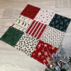 パッチワークのフリークロス　Xmas