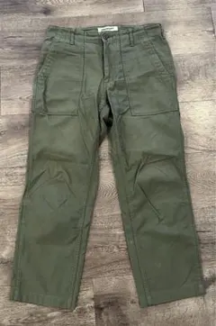 FOB FACTORY ベイカーパンツ　カーキ