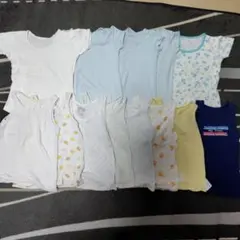 子供 キッズ 肌着 13枚セット 100cm 男の子 女の子 保育園 まとめ売り