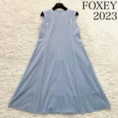 23年　ベロアノワール FOXEY Dress CASSIOPEIA 44447