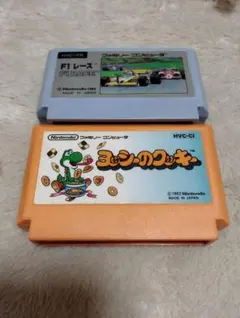 ファミコン ヨッシーのクッキー・F1レース