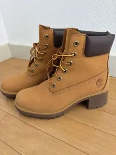Timberland レースアップブーツ　ヒール　防水　レディース