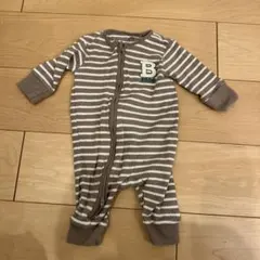 NEXT ストライプロンパース 3-6ヶ月　68cm