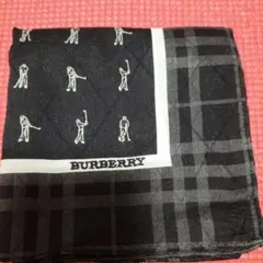 BURBERRY ゴルフデザイン ハンカチ
