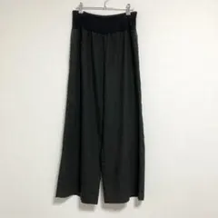 ビアズリー ウエストリブ リーフ柄刺繍サルエルパンツ - メルカリ