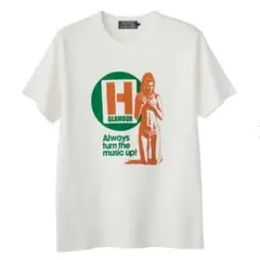ヒステリックグラマーガールロゴ Tシャツ S 白