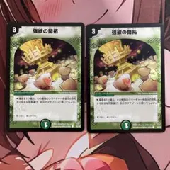 デュエマ旧枠 強欲の開拓 2枚セット