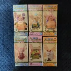 ワンピース　コレクタブル　フィギュア　６個　ワーコレ　ドラゴンボール