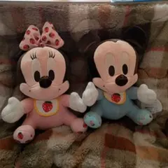 ベビーミッキー＆ミニー　ぬいぐるみ