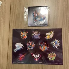 ポケモンレジェンズ Z-A アクスタ　ステッカー　リザードンx