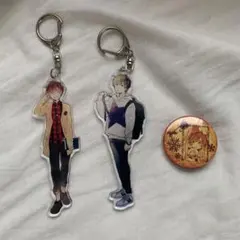 天月 アクリルキーホルダー アクキー 缶バッジ