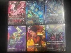 ガンダムカードゲーム パラレル　6枚セットのサムネイル