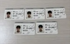 WEi IDカードセット ヨハン ジュンソ デヒョン ソカ ヨンハ