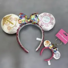 イッツアスモールワールド　カチューシャとキーチェーンセット