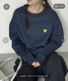 ハート スウェット