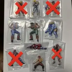 이치방쿠지 ストリートファイター アクリルスタンド 6体セット