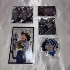 忍たま乱太郎 目ヂカラアクキー 特典 デコうちわ ウエハース 山田伝蔵