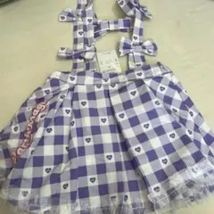 アースマジック ジャンバースカート 130cm