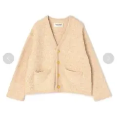 美品✨️25SSトゥモローランド マカフィー　ツイードニットVネックカーディガン