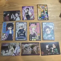 鬼滅の刃 カード ステッカー ハガキ 16点セット