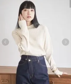 LOWRYS FARM ローリーズファーム ハイネックロングスリーブニットのサムネイル