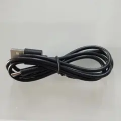 USB-A to USB-C ケーブル ブラック