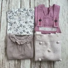 80cm 女の子 4点セット